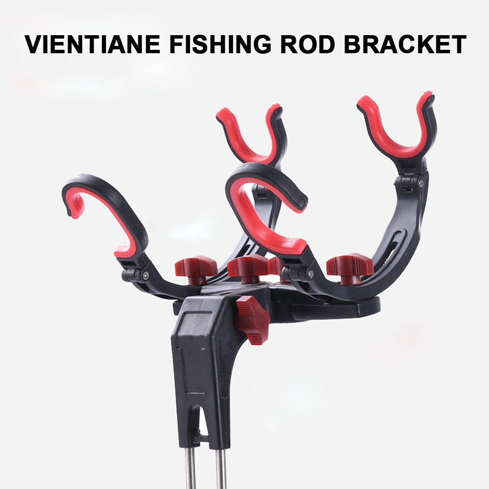 360 Degree Adjustable Fishing Pole Holder Universal Fishing Foldable Bracket Outdoor dealsniper-net