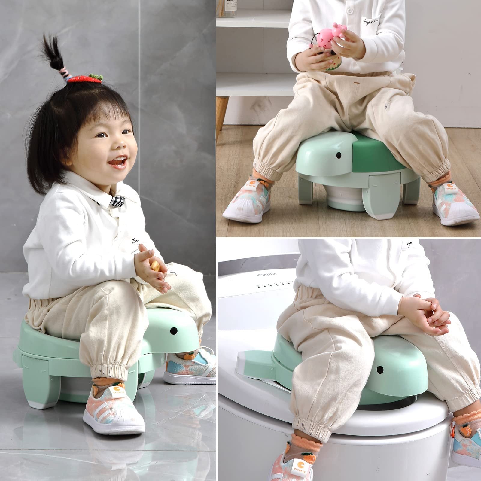 Children's Training Toilet Baby Urinal Portable Folding Travel Outing Baby Travel Potty Kids dealsniper-net