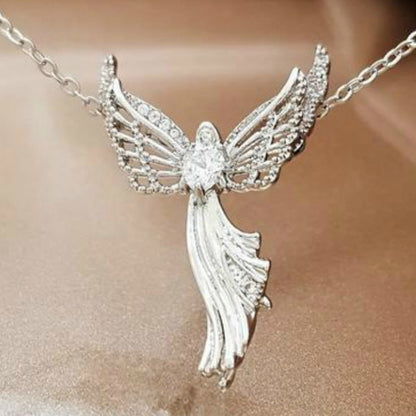 Peng Yi Wish Explosion Model Christian Virgin Mary Pendant Jewelry dealsniper-net Silver white diamonds 10PCS