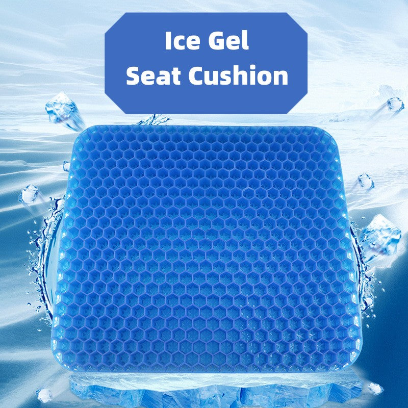 Summer Gel Seat Cushion Breathable Honeycomb Design For Pressure Relief