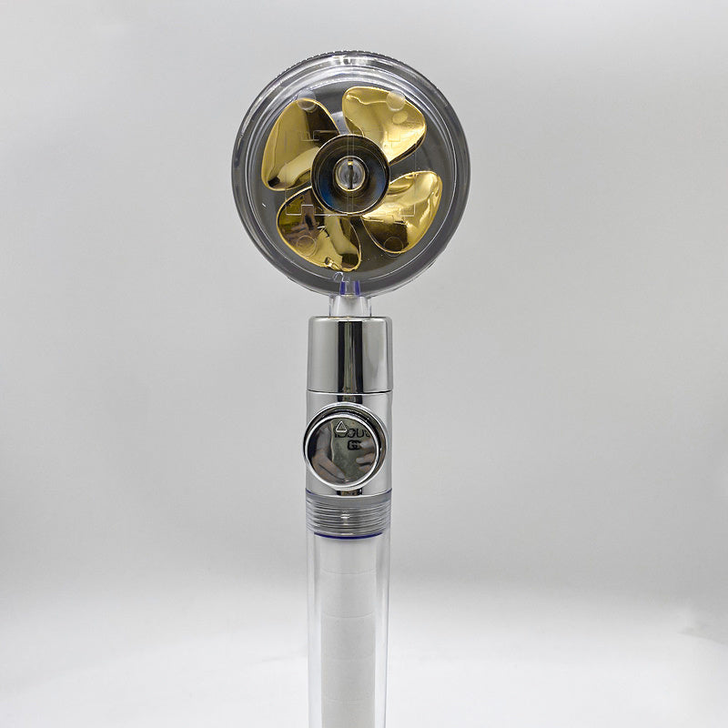 Shower Head Water Saving Flow 360 Degrees Rotating