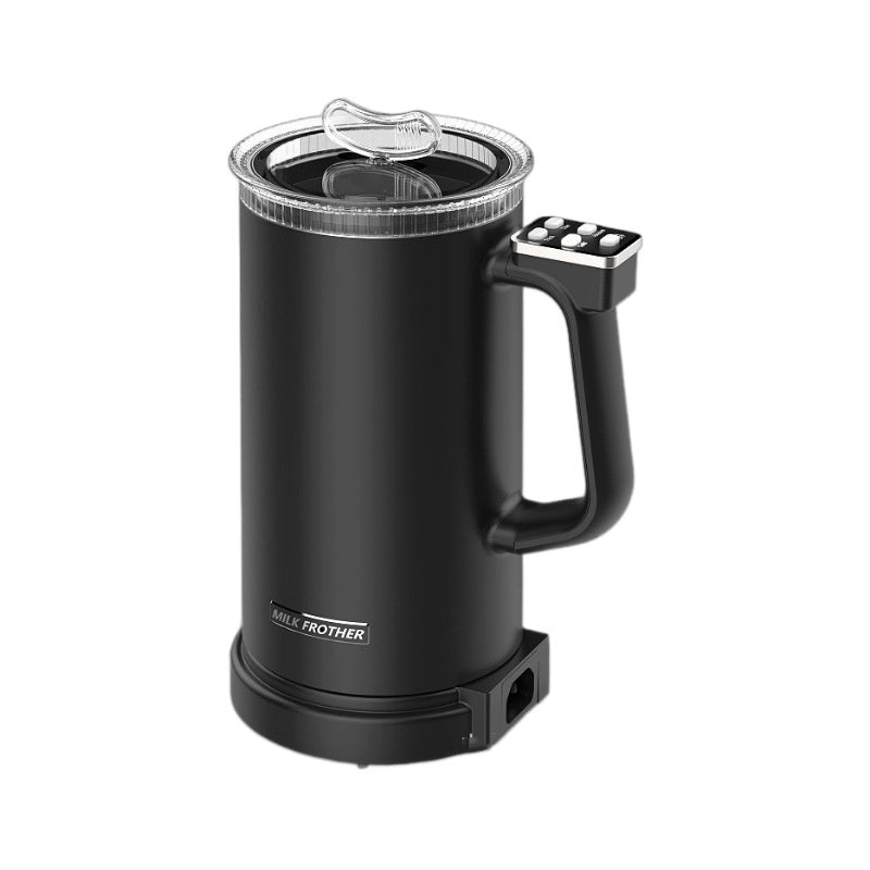 Hot And Cold Double Electric Milk Frother Coffee Latte Kitchen DealSniper.net