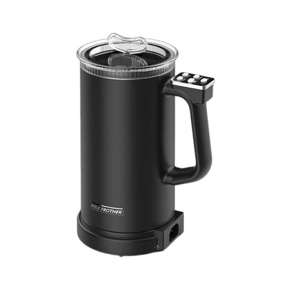 Hot And Cold Double Electric Milk Frother Coffee Latte Kitchen DealSniper.net