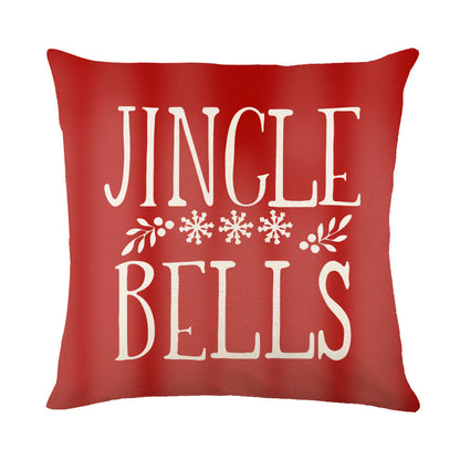 Christmas Decorations Pillow Covers Sofa Square Throw Pillow Holidays DealSniper.net QJ0721 17 45 X45cm Without Pillow