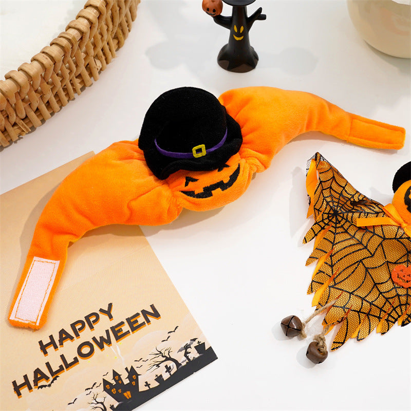 Halloween Pumpkin Vest For Dogs Cats Festive Pet Costume Harness Pets null