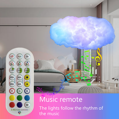 USB Cloud Light APP Control Music Synchronization Home Decor dealsniper-net White USB