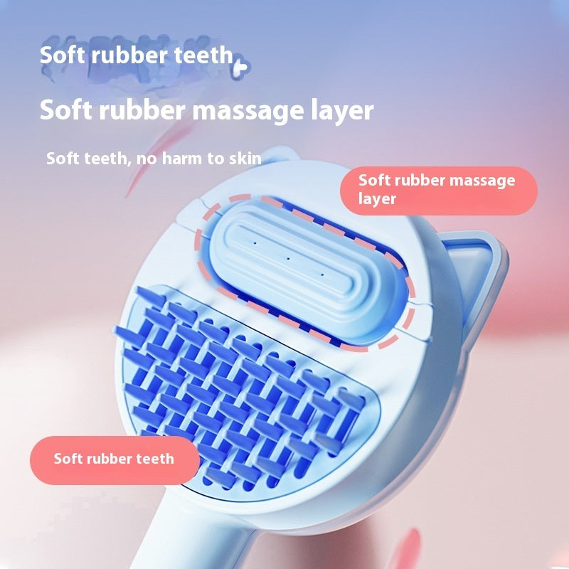 Pets Comb Brush Massage Cleaning Remove Hair Comb Pets Gym From House