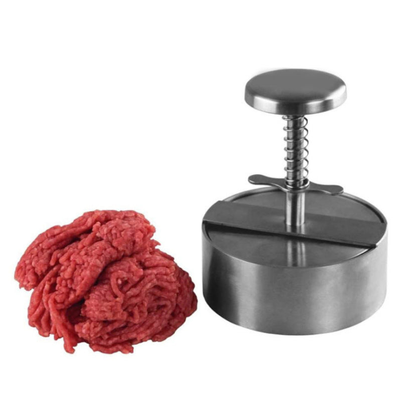 Stainless Steel Patties Mould Burger Meat Press Kitchen Gadgets Kitchen dealsniper-net