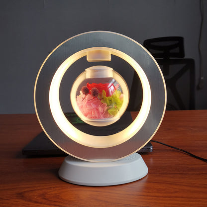 Valentines Day Gift Heart Floating Table LED Night Light