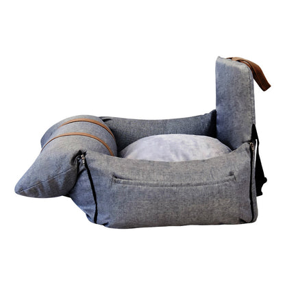Outbound Travel Portable Car Pet Nest Pets Gym From House C020 Dark Grey