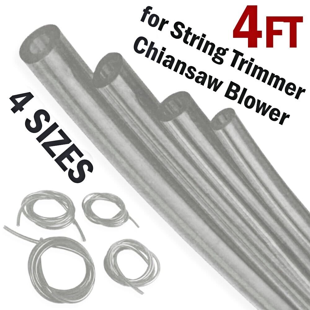 4 Sizes Petrol Fuel Gas Line Pipe Hose Tubing For String Trimmer Chainsaw Blower Home DealSniper.net