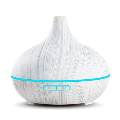 550ml Aromatherapy Machine Ultrasonic Humidifier Home Decor DealSniper.net White US
