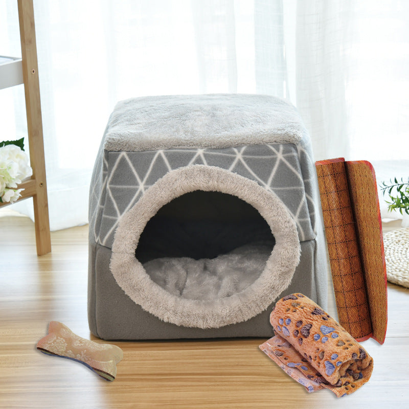 Household Simple Four Seasons Space Capsule Cat House Pets dealsniper-net C L