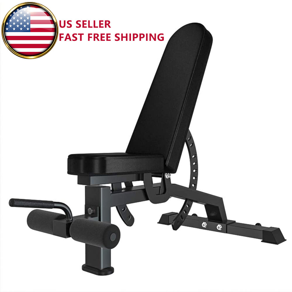 Adjustable Strength Training Bench Press Home Full Body Workout Sports Gym From House