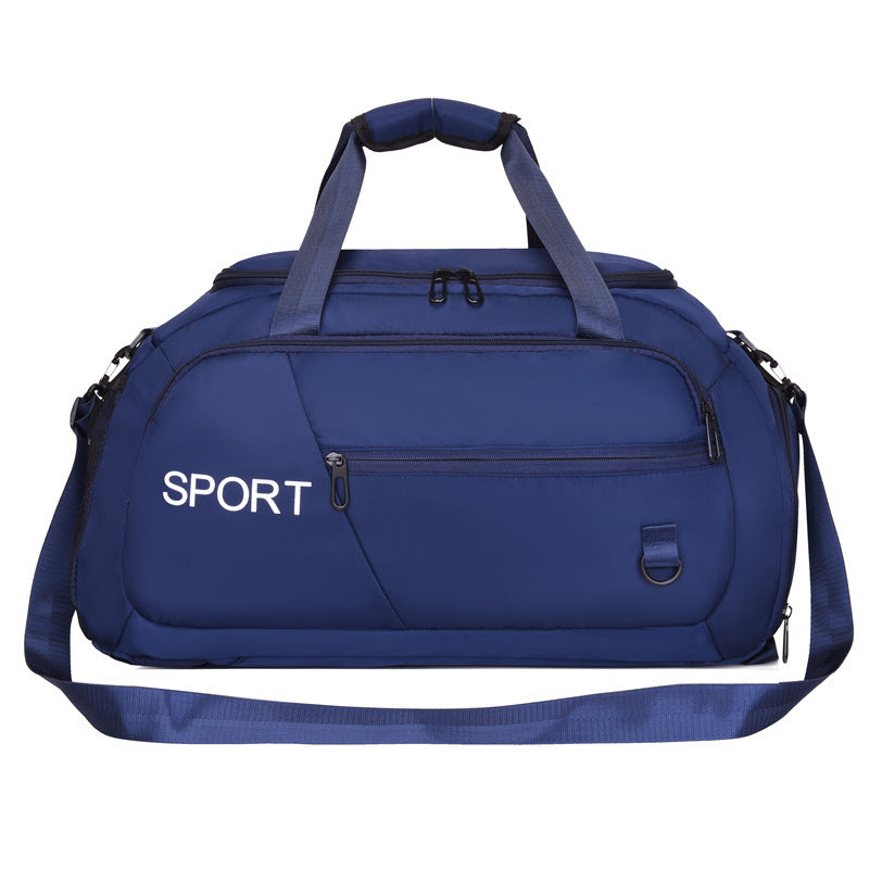 Luggage Bags For Women Handbag Oxford Men's Fitness Sports dealsniper-net Dark Blue