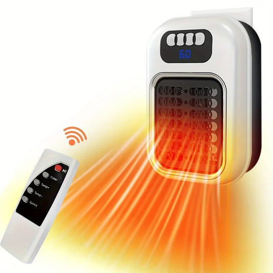 Wall Mounted Portable Small Electric Heater With Remote Control House Gym From House