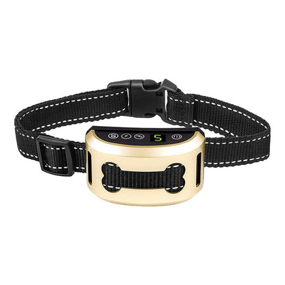 Intelligent Induction Electric Shock Vibration Rechargeable Dog Training Collar Pets Gym From House Gold Bone