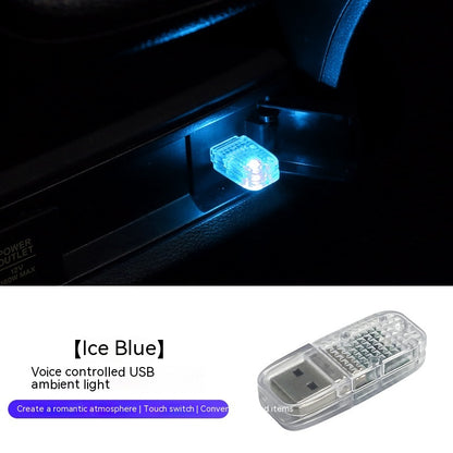 Atmosphere Car USB Light Multi-function Vehicle dealsniper-net Binglan Light Is Always Bright