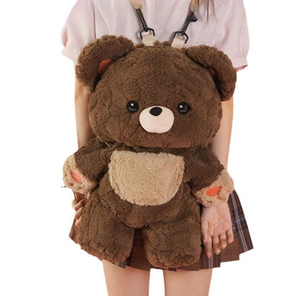 Couple's Bag Love Bear Cute Versatile Plush Bag Shoulder