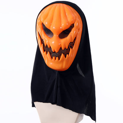 Halloween Party Pumpkin Horror Mask Headgear Dress Up Holidays DealSniper.net Pumpkin Head Mask