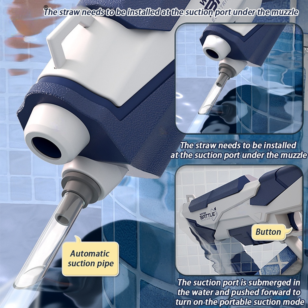 Space Water Gun Electric Automatic Toys For Children Kids DealSniper.net