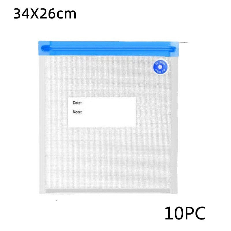 New Mini Vacuum Sealer Kitchen Portable USB Electric AirPump House DealSniper.net Vacuum bag 34x26cm 10PC