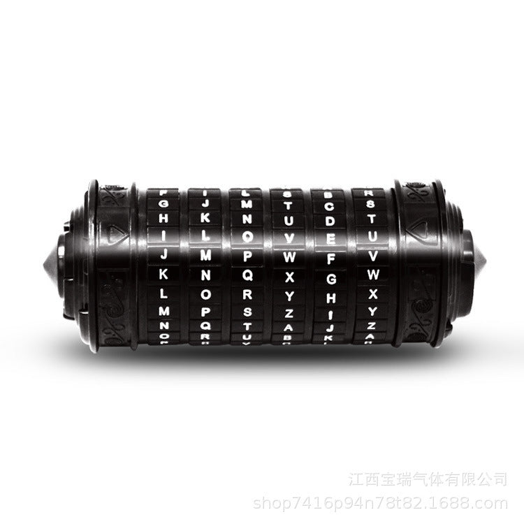 Cryptex Lock Creative Christmas Valentine's Day Birthday Holidays DealSniper.net Black