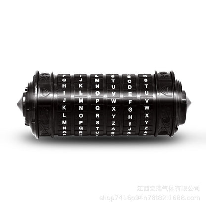 Cryptex Lock Creative Christmas Valentine's Day Birthday Holidays DealSniper.net Black