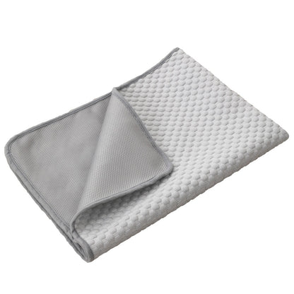 Pet Ice Mat Summer Cool Pets dealsniper-net M29 Gray L