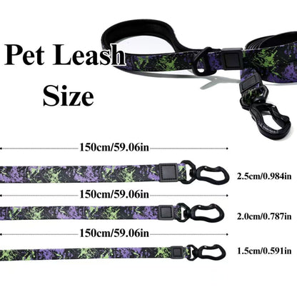UV Printing Camouflage Embossed Pet Leash Set Is A Perfect Combination Pets dealsniper-net