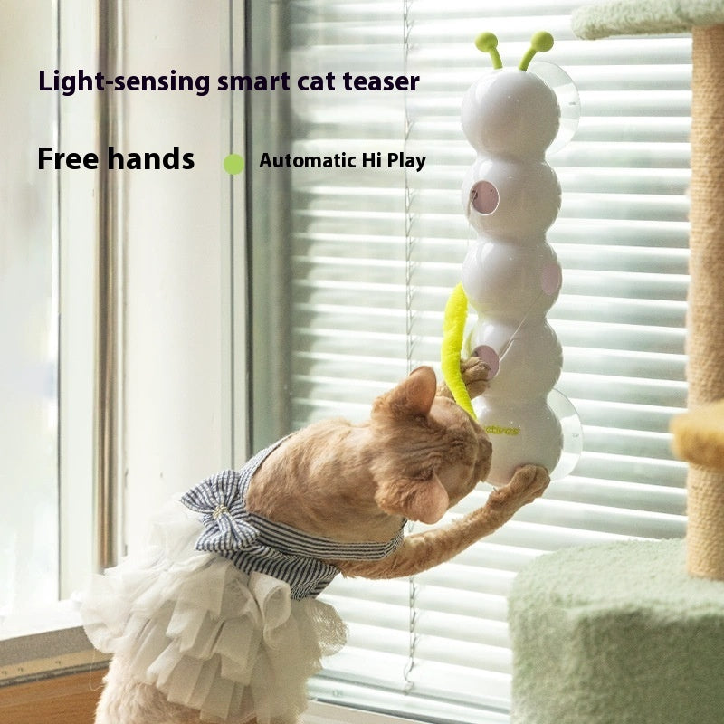 Teasing Cat Toy Automatic Pes Toy With Tail Motion Pets Gym From House