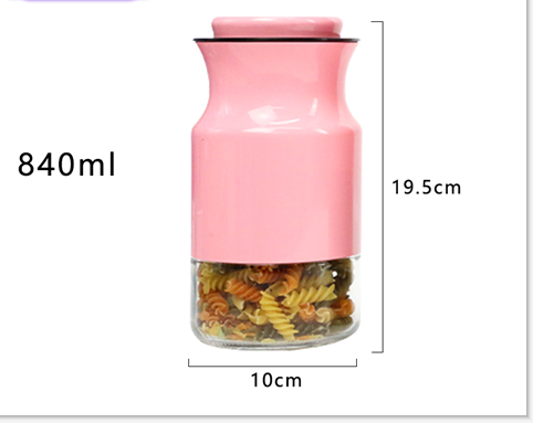 Glass Oil Bottle Stainless Steel Color Kitchen Seasoning Bottle Kitchen dealsniper-net N