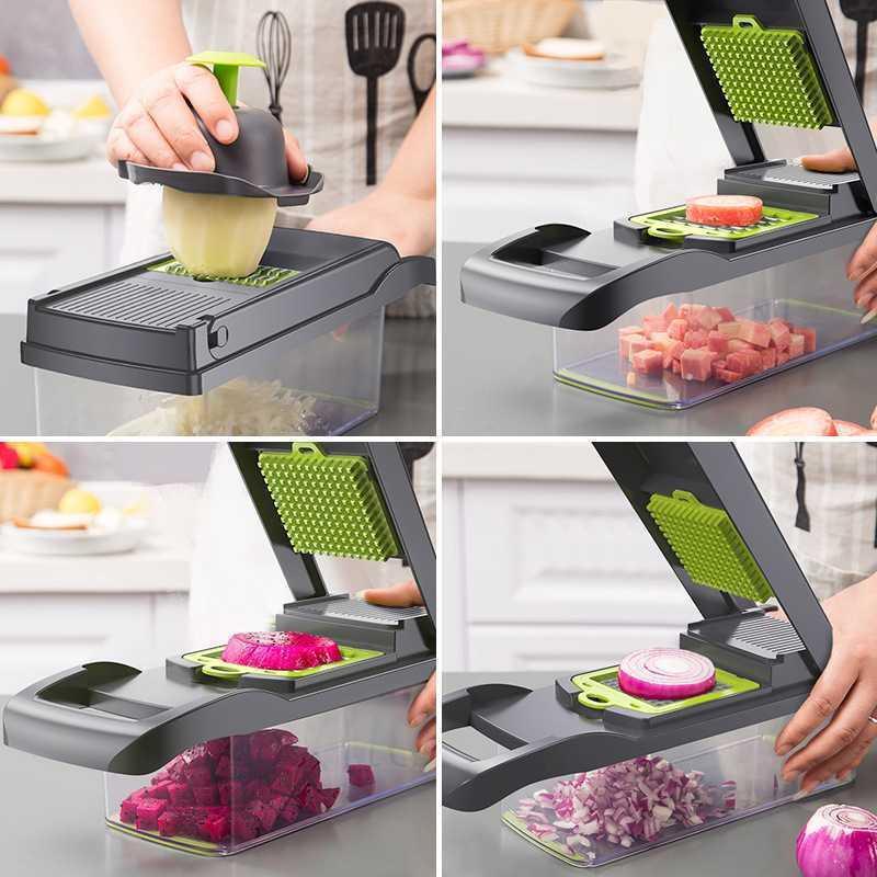 Household Kitchen Gadgets Vegetable Cutter Silk Cutter Beauty dealsniper-net