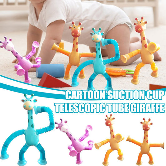 Giraffe Tubes Sensory Toys Novelty Spring Fidget Toy Kids dealsniper-net