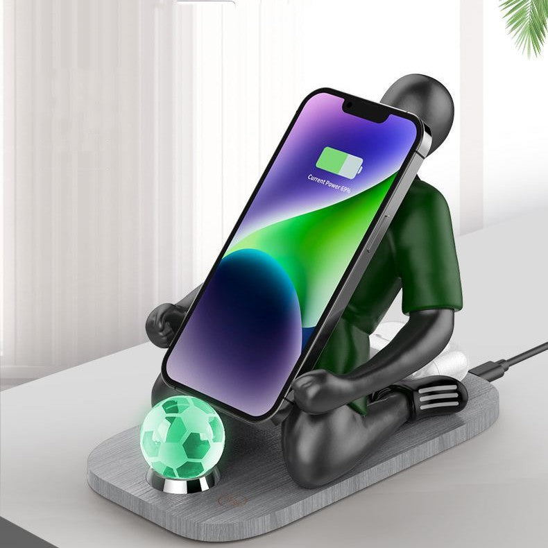 Wireless Charger 2-in-1 Bracket Gadgets Gym From House