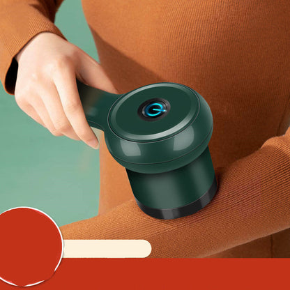 Sweater Hair Ball Trimmer Shaving Machine Ball Remover Gadgets DealSniper.net Dark green USB