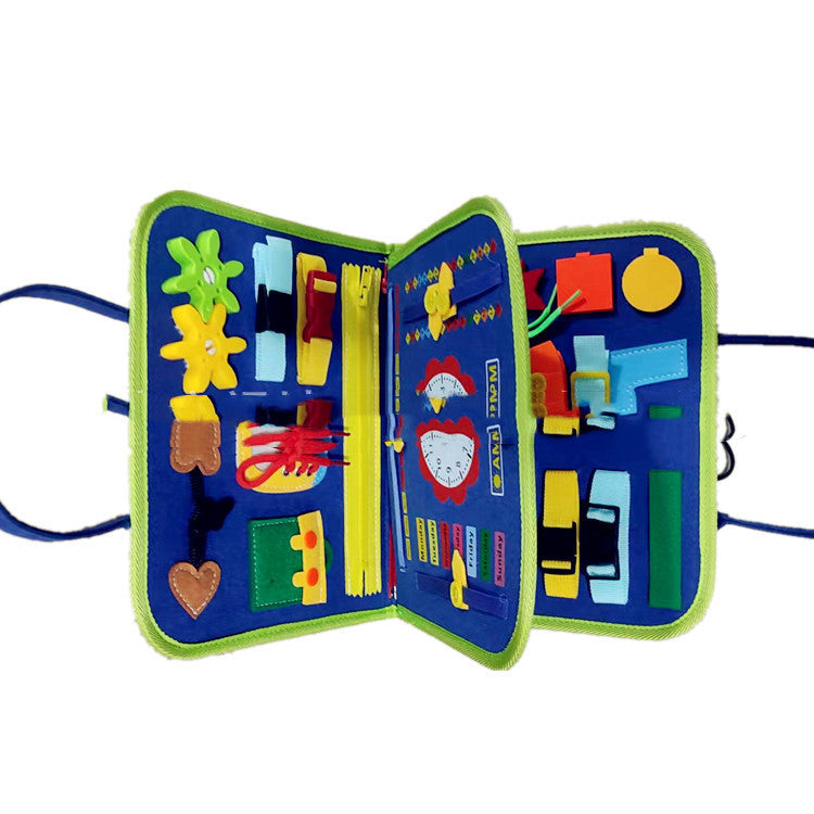 New Busy Book Children's Busy Board Dressing Kids dealsniper-net K