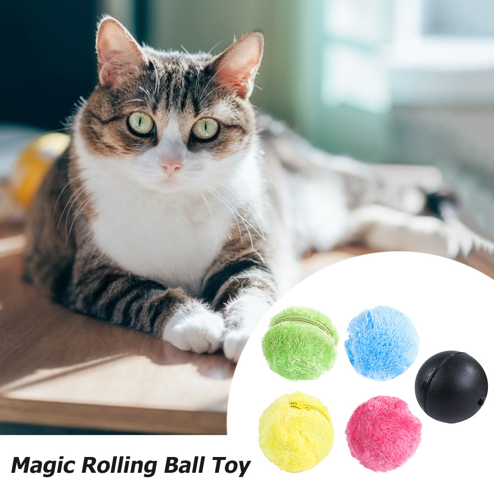 Magic Roller Ball Activation Automatic Dog Cat Pets dealsniper-net