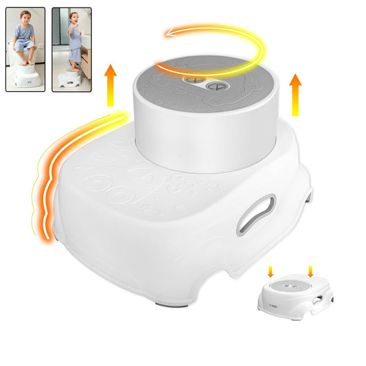 Padded 2-Step Step Stool 2-Step Footstool - Step Stool Non-slip Kitchen Gym From House