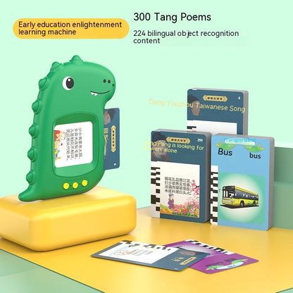 Talking And Sounding Decorative Card Educational Toys Kids dealsniper-net Green With 224 Content