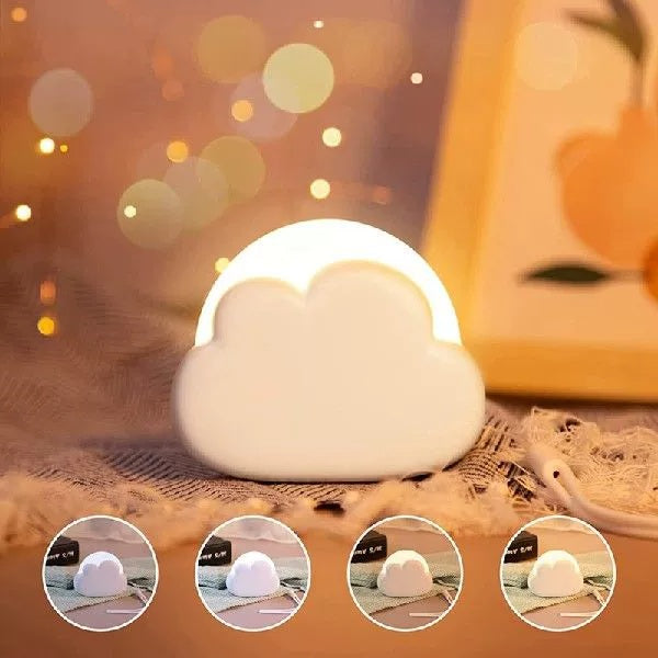 New Creative Charging Cute Cloud Night Light House Gym From House