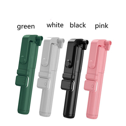 Bluetooth Fill Light Selfie Stick Outdoor Live Broadcast Gadgets Gym From House Black With selfie stick