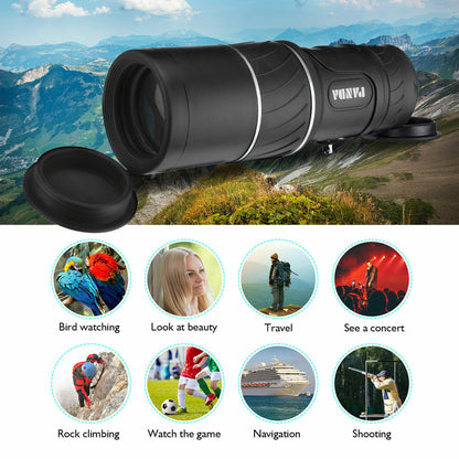 40x60 Day Night Vision HD Optical Monocular Hunting Camping Outdoor DealSniper.net