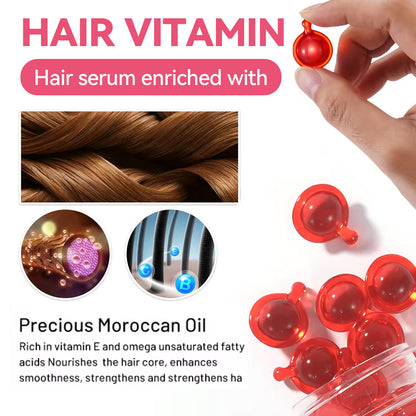 Hair Treatment Serum - No Rinse With Argan Macadamia Avocado Beauty DealSniper.net
