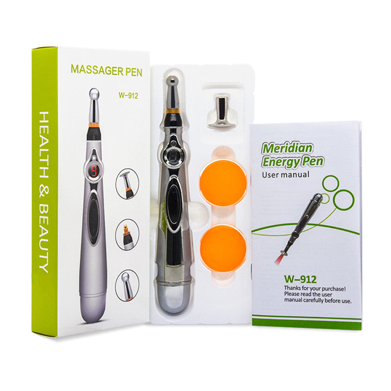 Massage Pen Health Quality Electric Energy Pen Monitor Health Gym From House
