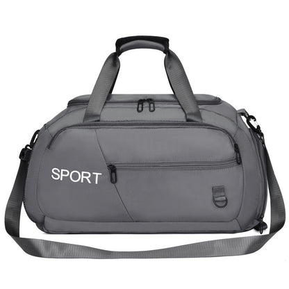 Luggage Bags For Women Handbag Oxford Men's Fitness Sports dealsniper-net Grey