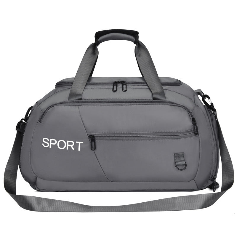 Luggage Bags For Women Handbag Oxford Men's Fitness Sports DealSniper.net Grey