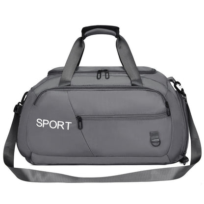 Luggage Bags For Women Handbag Oxford Men's Fitness Sports DealSniper.net Grey