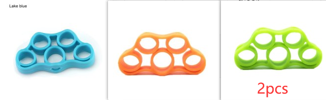 Silicone tubing fingers Finger trainer Pull ring finger mouse Sports DealSniper.net Set1