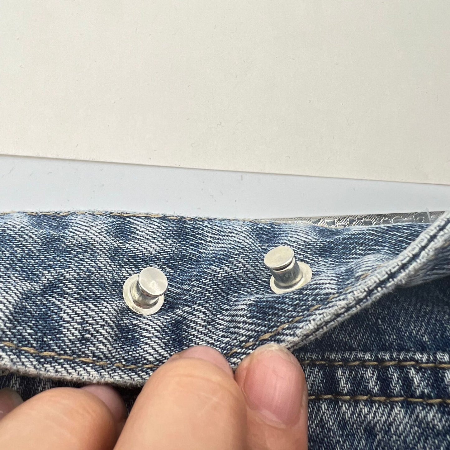 Adjustable Waist Jeans Waist-tight Artifact Button Women DealSniper.net